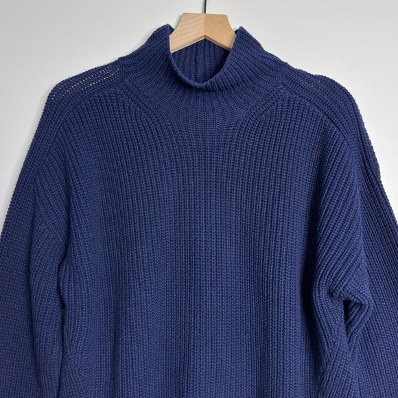 POETRY Cotton Tape Funnel Neck Sweater - Picture 2 of 7